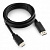 Кабель DisplayPort->HDMI Cablexpert CC-DP-HDMI-6, 1,8м, 20M/19M, черный, экран, пакет