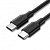 Кабель UGREEN US286 USB 2.0 Type C to Type C Cable Nickel Plating 1m (Black)