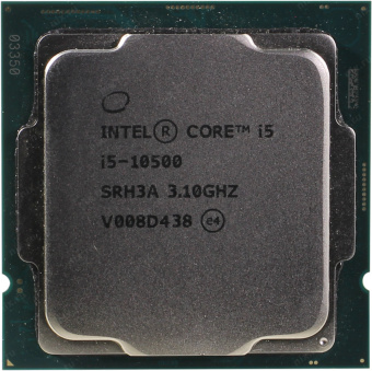 CPU Intel Core i5-10500 3,1GHz (4,5GHz) 12Mb 6/12 Core Comet Lake Intel® UHD 630 65W FCLGA1200 Tray