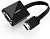 Конвертер UGREEN MM103 HDMI to VGA, 25cm , 40248, Black