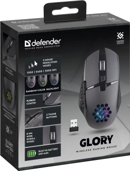 Мышь Defender Glory GM-514 черный