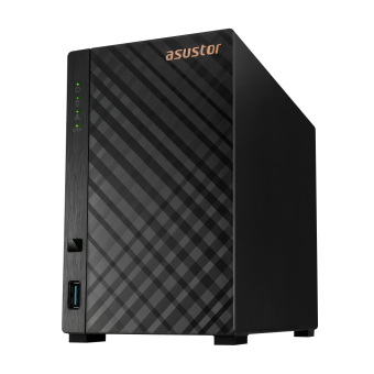 Сетевой накопитель ASUSTOR AS1102T, 2хHDD, 2xUSB 3.2, 1x2.5G/1G/100M, Realtek RTD1296, 1 Gb DDR4